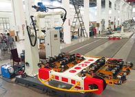 ایستگاه های سیستم جوش خودکار رباتیک برای آلومینیوم سینی / آلومینیوم پالت جوشکاری