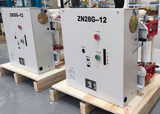 ZN28G - 12 مدار شکن خلاء داخلی سه فاز AC 50HZ 12KV ولتاژ نامی