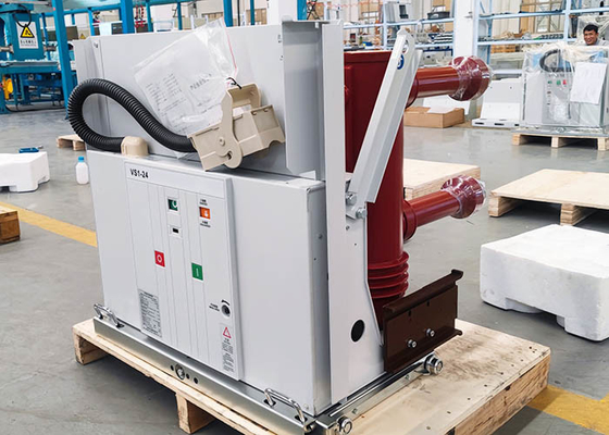 مدار شکن خلاء ولتاژ بالا 1250-31.5 VS1 با نوع قابل کشش DC110V