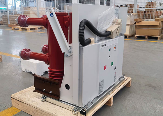 سری VS1-24 مدار شکن خلاء نوع گاری دستی ولتاژ داخلی داخلی 24 کیلو ولت