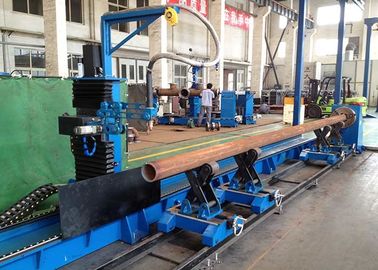 تقاطع 6 محور CNC دستگاه برش لوله با طول موثر 6000mm