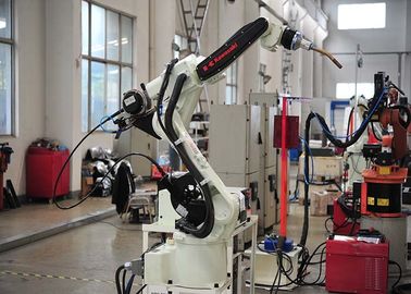 سیستم های جوش رباتیک برای دوچرخه برقی / فریم موتورسیکلت سری RWS ایستگاه جوش رباتیک با 6 محور