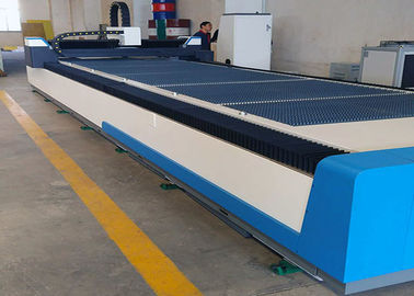 دستگاه برش لیزری CNC 2000W 1500 X 6000 میلی متر برای آلومینیوم