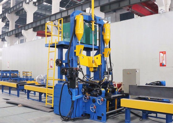 ZHJ0815 سفارشی H Beam Welding Line دستگاه جوش صاف مونتاژ