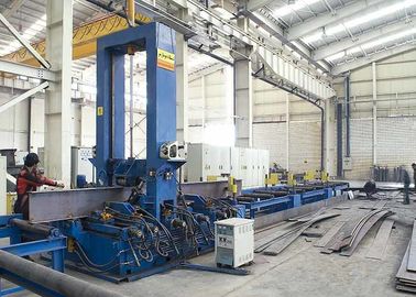 خط تولید سنگین H Beam خط 200-800mm عرض ورق فلنج عمودی