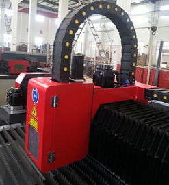 فلزی فیبر CNC دستگاه برش لیزری 1500X3000mm FL-3015-500W رنگ سفارشی