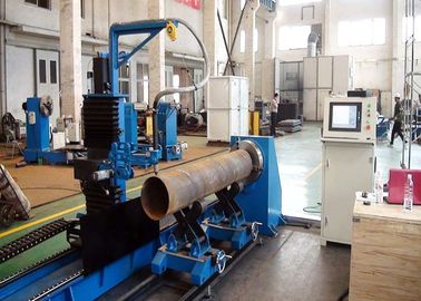 لوله برش پلاسما CNC ماشین / CNC4-800-6 دستگاه برش پلاسما لوله