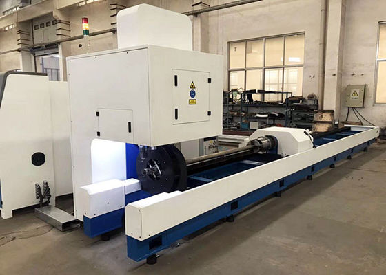ماشین برش لوله Raycus IPG CNC 6000W قرمز سیاه کارایی بالا FL-T-6000W