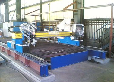 دستگاه برش گاز و پلاسما دستگاه CNC Gantry Type با منبع پلاسما با کیفیت بالا