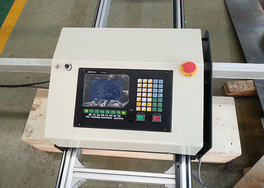 دستگاه برش پلاسما CNC متقاطع 1500X6000mm با صفحه LCD رنگی TFT LCD7