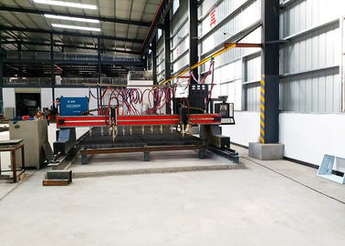 CNC5-4000X14000 Gantry نوع چند شعاعی نوار شعله و دستگاه برش پلاسما