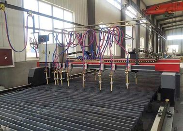 CNC Gantry نوع نوار شعله و دستگاه برش پلاسما برای خط تولید H پرتو