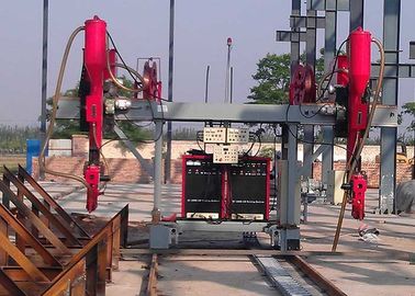 خط لوله جوشکاری H Beam، سیستم دو درایو نوع قایق نوع دستگاه برش گاز