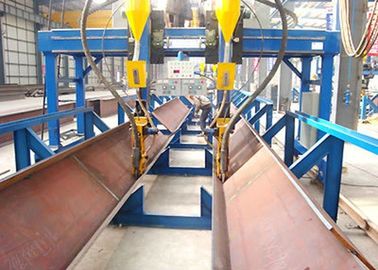 اتوماتیک H Beam خط تولید فولاد Gantry ماشین جوشکاری 10kw قدرت کلی