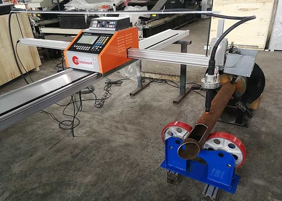 ماشین جوشکاری قطب سبک CNC برای صفحه فولادی و سیستم برش پلاسما درب الکتریکی