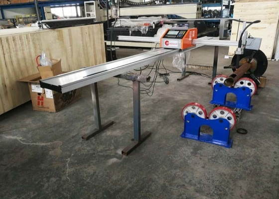 ماشین جوشکاری قطب سبک CNC برای صفحه فولادی و سیستم برش پلاسما درب الکتریکی