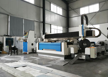 دستگاه برش فیبر LaCr CNC CNC 1000W برای برش لوله و ورق