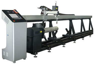 دستگاه برش لوله فولادی خفیف پلاسما ملایم با محور CNC T2 Master با موتور پاناسونیک