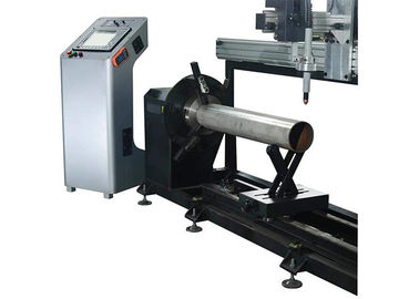 دستگاه برش لوله فولادی خفیف پلاسما ملایم با محور CNC T2 Master با موتور پاناسونیک